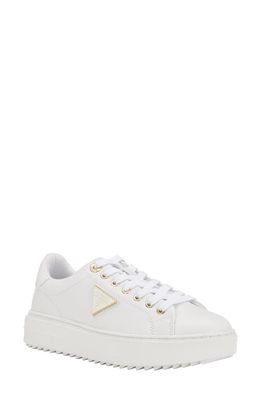 GUESS Denesa Platform Sneaker in White 145