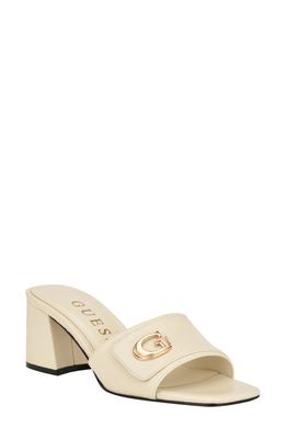 GUESS Gallai Slide Sandal in Ivory 150