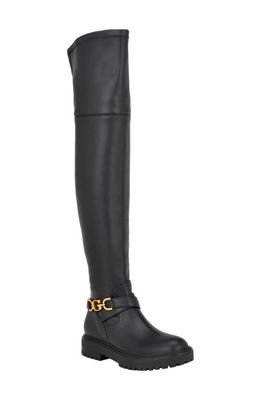 GUESS Jellio Over the Knee Boot in Black