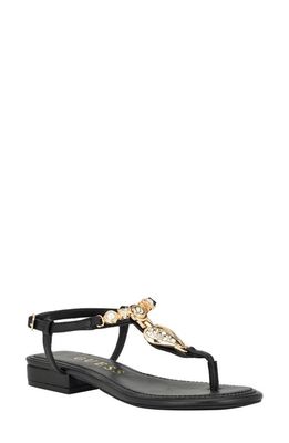 GUESS Jiarella Ankle Strap Sandal in Black