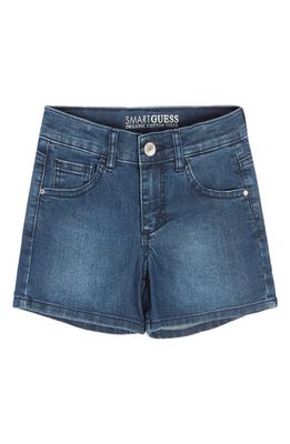 GUESS Kids' Core Denim Shorts in Middle Blue Wash