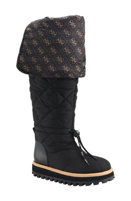 GUESS Ladiva Over the Knee Boot in Black