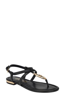 GUESS Meaa Ankle Strap Sandal in Black