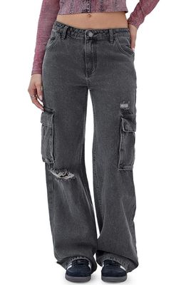 GUESS ORIGINALS Go Kit Distressed Cargo Jeans in F9Yb