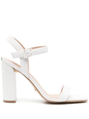 GUESS USA Alibi 105mm faux-leather sandals - White