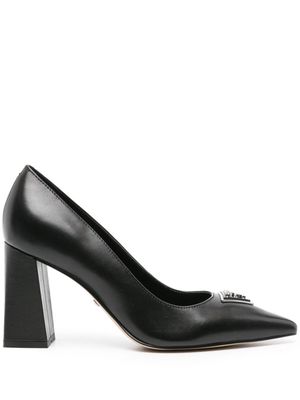 GUESS USA Barson 85mm leather pumps - Black