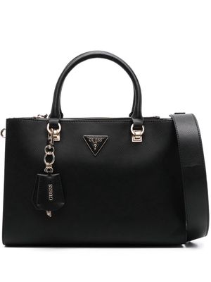 GUESS USA Brynlee logo-plaque tote bag - Black