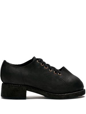 Guidi 2091 Groppone derby shoes - Black