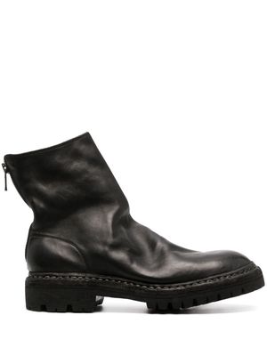 Guidi 45mm leather ankle boots - Black