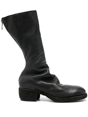 Guidi 45mm leather boots - Black