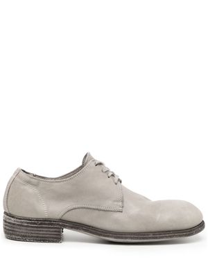 Guidi 992 leather oxford shoes - Grey