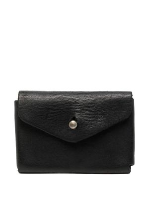 Guidi EN01 leather cardholder - Black