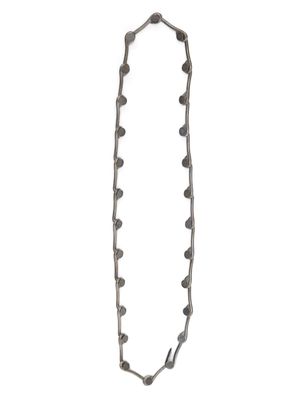 Guidi hook-chain necklace - Silver