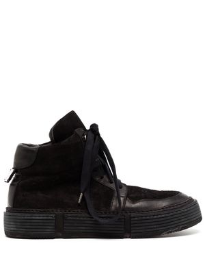 Guidi Horse Reverse lace-up sneakers - Black