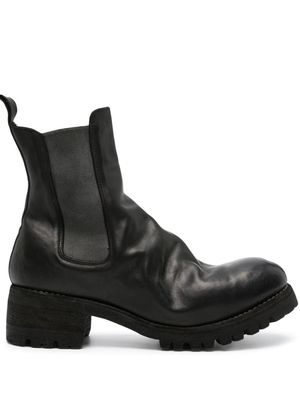 Guidi PL07V leather ankle boots - Black