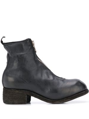 Guidi vintage look ankle boots - Black