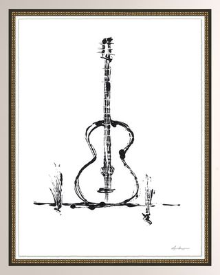 Guitar Solo 3 Giclee Print by Chris Coleman
