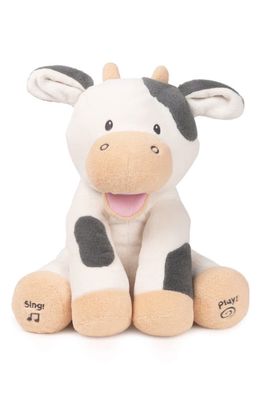 Gund Buttermilk the Cow Singing Plushie in White 