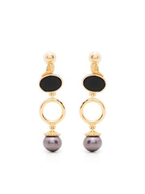 Gunia Project pearl-drop earrings - Gold