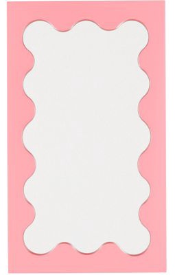 Gustaf Westman Objects SSENSE Exclusive Pink Curvy Mini Mirror
