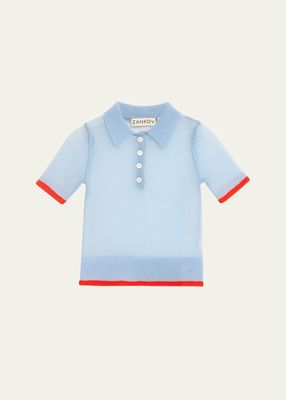 Gwen Polo Shirt with Tipping