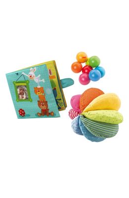 HABA 3-Piece Baby Toys Bundle in Rainbow Multi