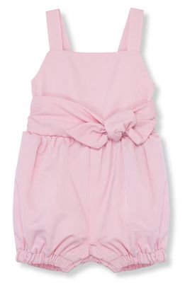 Habitual Faux Wrap Romper in Pink