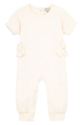 Habitual Kids Bow Detail Romper in Off White