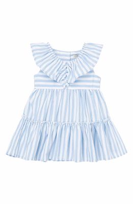 Habitual Kids Stripe Ruffle Tiered Dress