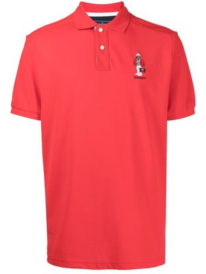 Hackett embroidered-logo polo shirt