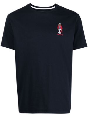 Hackett logo-print T-shirt - Blue