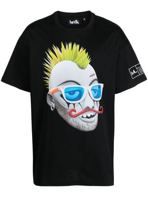 Haculla Draco graphic-print T-shirt - Black