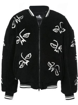 Haculla Facez bomber jacket - Black