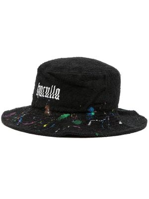 Haculla Glitched Haculla bucket hat - Black
