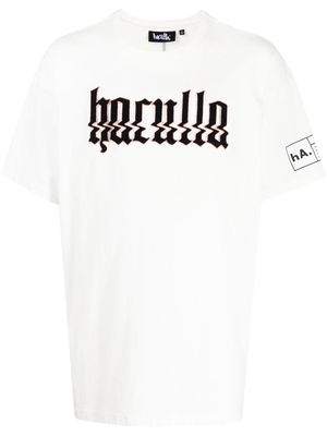 Haculla logo-print T-shirt - White