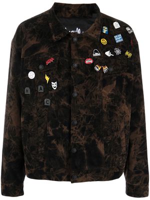 Haculla pin-detail tie-dye jacket - Multicolour