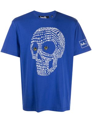 Haculla skull-print T-shirt - Blue