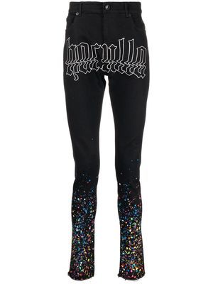 Haculla Smothered in Paint skinny-jeans - Black