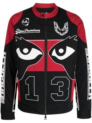 Haculla Super Premium Racer panelled jacket - Black
