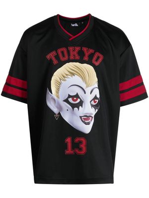 Haculla Tokyo Football graphic-print T-shirt - Black