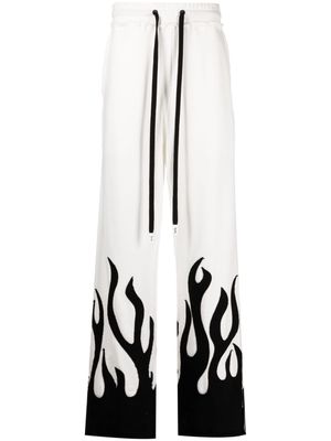 Haculla Up In Flames knit trousers - White
