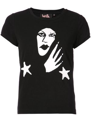 Haculla Witchy crew neck T-shirt - Black