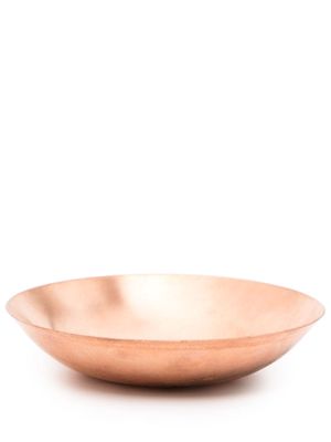 Haeckels round-shape copper bowl - Gold