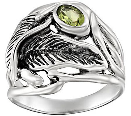 Hagit Sterling 0.50 ct Peridot Ring