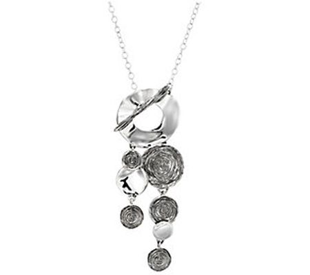 Hagit Sterling Cascading Necklace