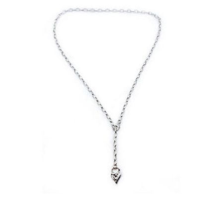 Hagit Sterling Silver 24" Adjustable Signature Chain Necklace