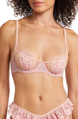 HAH Caged Up Underwire Bra in Dusty Rose