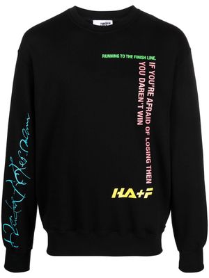 Haider Ackermann x Fila cotton sweatshirt - Black