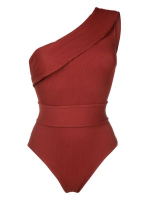 Haight Maria ribbed swimsuit - Brown