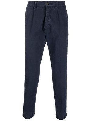 Haikure Barcellona tapered cotton blend chinos - Blue